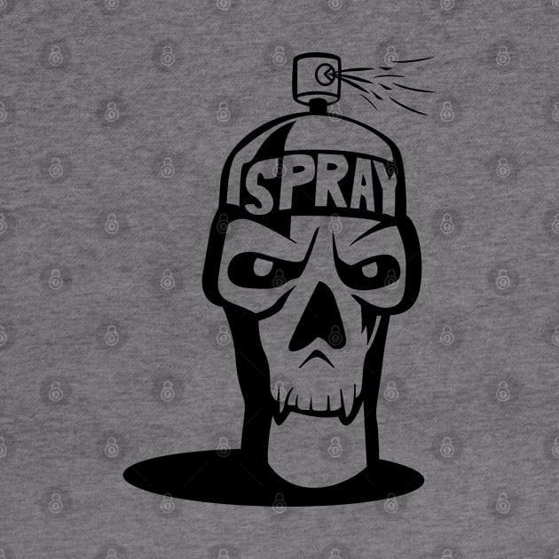 Skull Spray by Whatastory